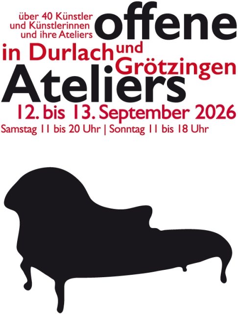 Zum Offenes Atelier Durlach und Gr&ouml;tzingen