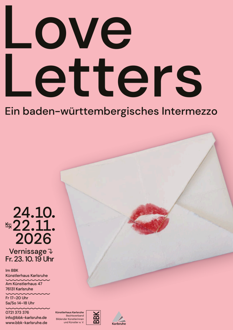 Love Letters-Ausstellung des BBK Karlsruhe